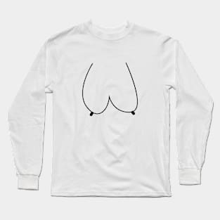 Boobs Long Sleeve T-Shirt